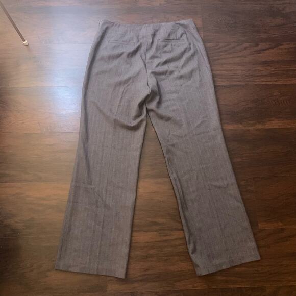 Sigrid Olsen gray shimmer Modernist dress pants size 12 - Picture 4 of 12